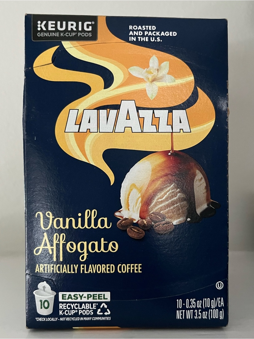 New Lavazza vanilla Affogato Available 2 pack